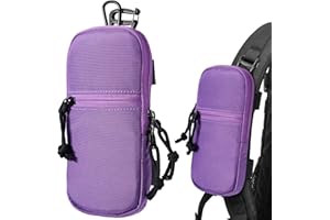 Neverwhy Cell Phone Holder Molle Pouch Bag for iPhone 17 Pro Max - Waterproof Tactical Belt Phone Backpack Strap Pouch for Hi