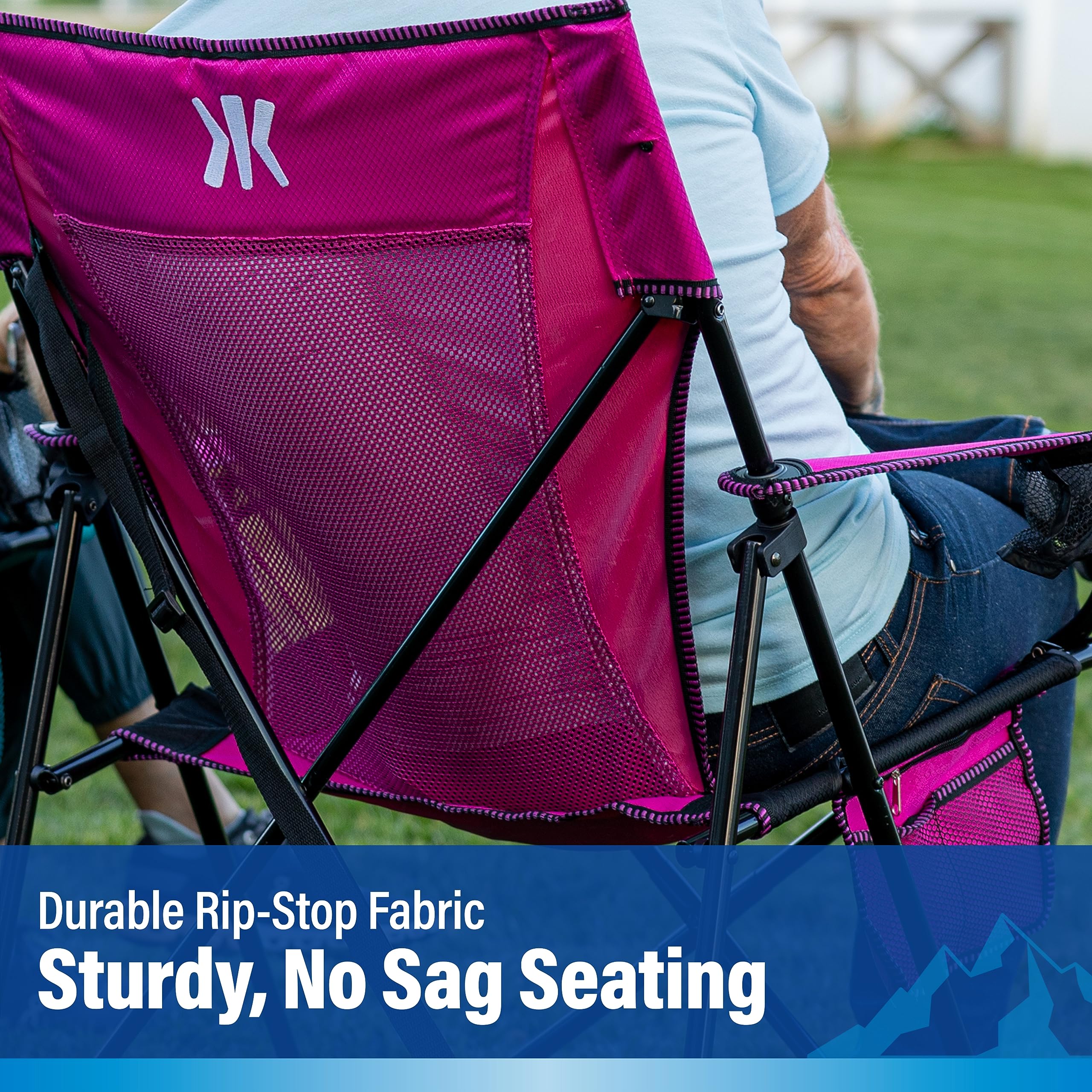 Tall Beach Chairs Free Shipping! Kijaro Dual Lock Portable Camping