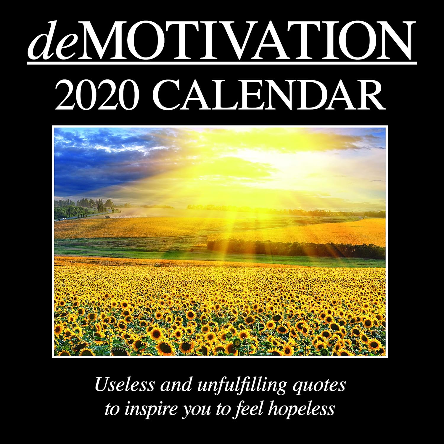 2020 Wall Calendar Demotivation Calendar 12 X 12 Inch Monthly View 16 Month Funny Quotes Theme Includes 180 Reminder Stickers Amazon In Office Products Funny Calendar Quotes For Each Month