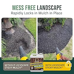 Lockscape Sticky Mulch Glue for Landscaping