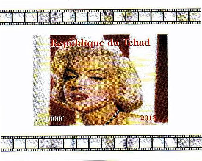 Amazon マリリン モンローの切手 13 チャド 1000f 彼女の人生を祝うマリリン モンロー無孔ミニチュアスタンプ切手シート おもちゃ雑貨 ホビー