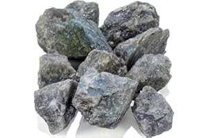 KALIFANO Rough with Healing & Calming Effects - AAA Grade High Energy Raw with Information Card - Reiki Crystal Used for Stress Relief and Tranquility (Family Owned and Operated)