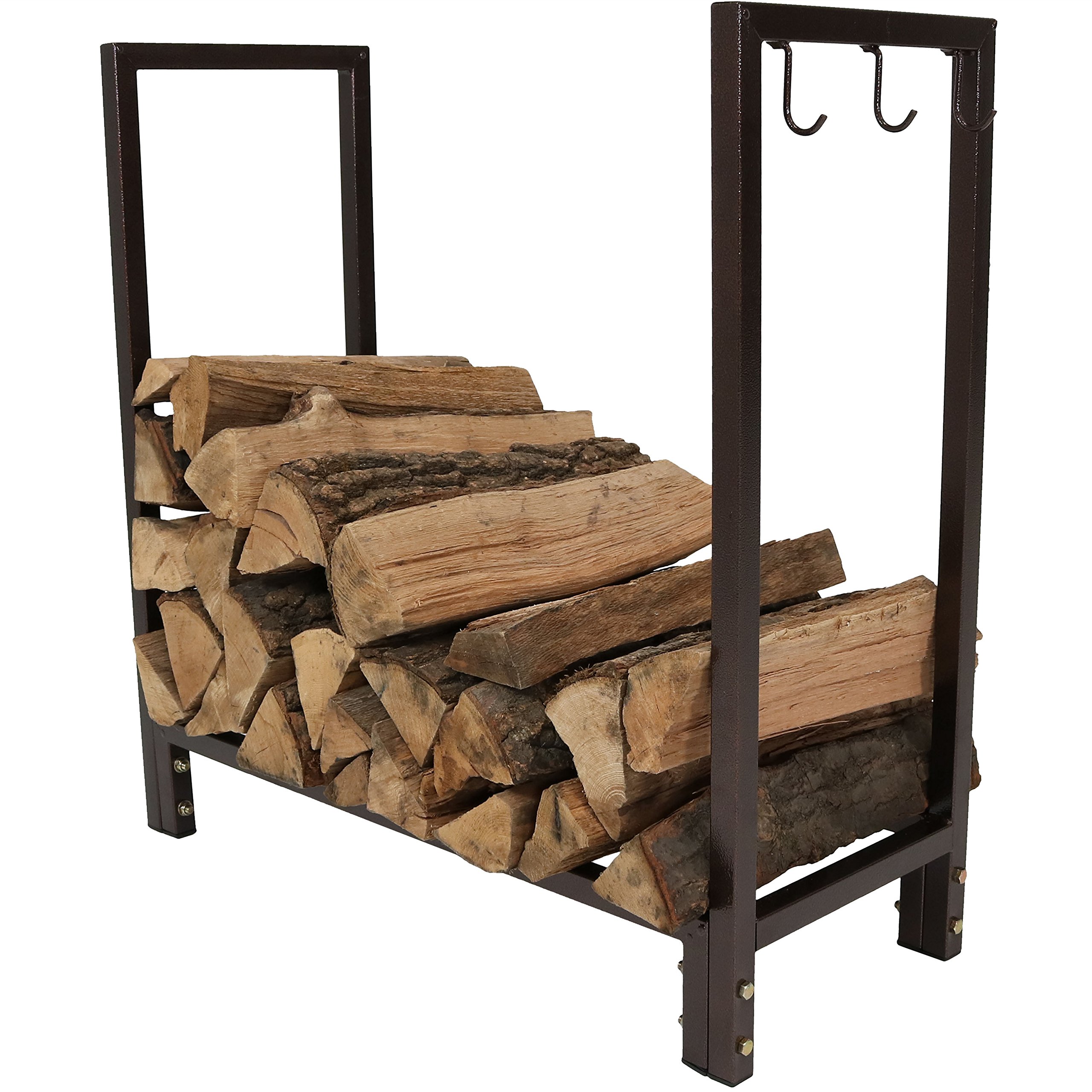 sunnydaze firewood rack