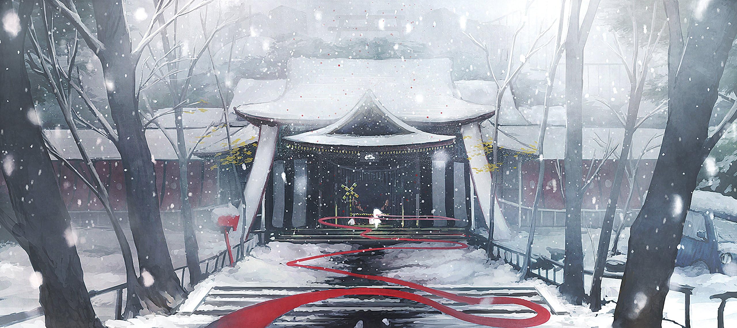 DecorArts Poster Panel ( Art & Anime Painting ) 4 folds H4.72 x W10.6 Folding Screen Prints On Japanese Paper 【 Lostchild 】