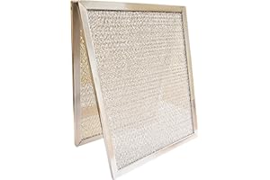 Kitchen Basics 101 2 Pk Aluminum Hood Vent Filter 97006931 Replacement for Broan Nutone BP29 Exhuast Fan 1172137 5-3078 88150 99010121 (10.5 x 8.75 inch)
