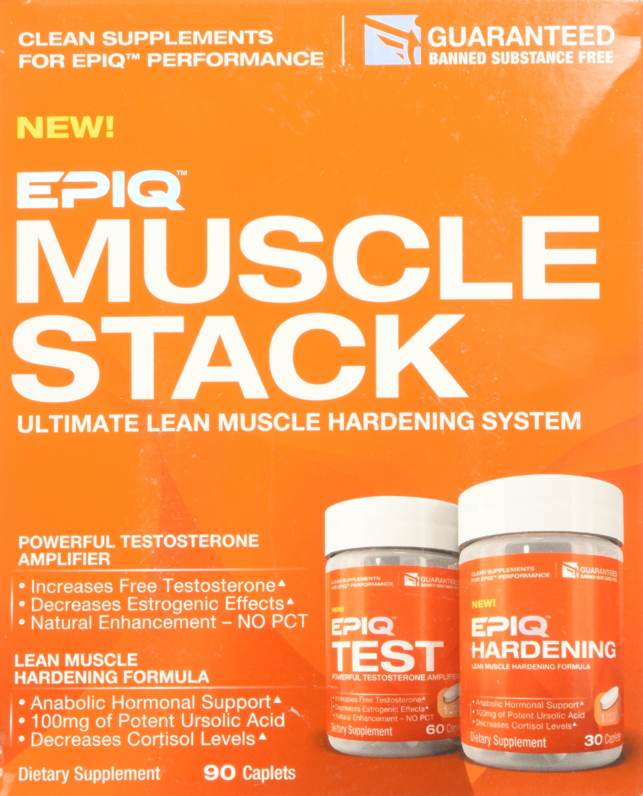 Epiq Muscle Stack Ultimate Lean Muscle Hardening System 90 Caplets Clearance Priced Buy Online In Nicaragua At Desertcart Ni Productid 11140196