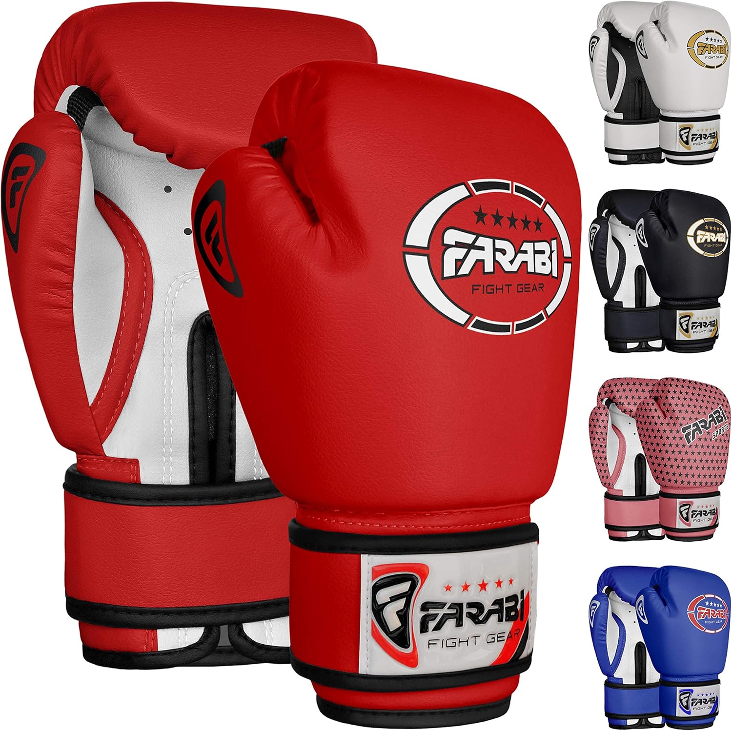 Farabi Kids Boxing Gloves Junior Boxing Gloves 4oz Punching Mitt Kids