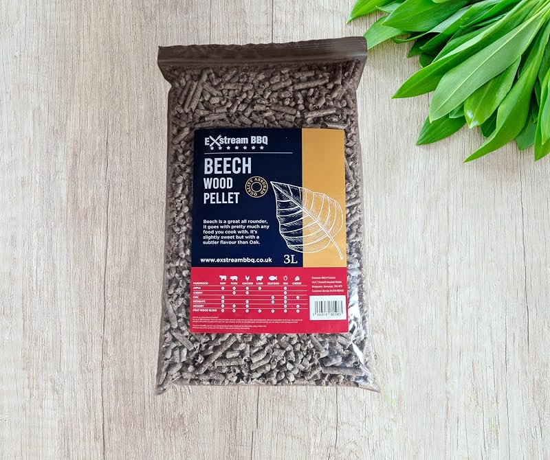 Exstream 3L Pellet Beech Wood Smoking Pellets for Ninja & Ooni Smokers
