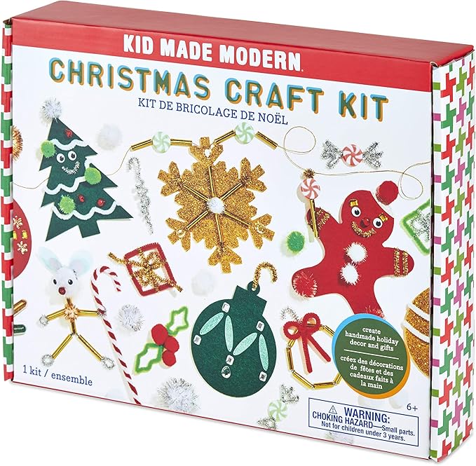 Amazon Com Christmas Crafts For Kids Kid Made Modern Christmas Craft Kit Toys Games