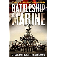 Battleship Marine-A Combat History Of The USS Wisconsin In Desert Storm book cover