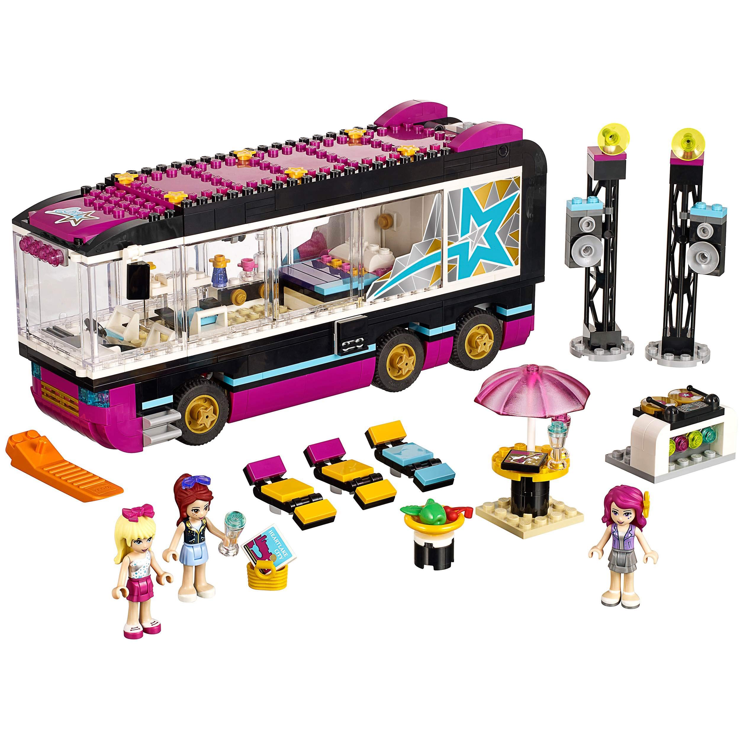 Pop Star Tour Bus LEGO® Friends Set 41106