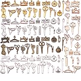 Topflier Mixed Style sewing Machine Series Charms for DIY Jewelry Bracelet Necklace Earring Keychain Craft Accessory Mother's Gift 100 PCS