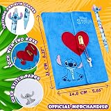 Disney Stitch Gifts Notebook and Pen Set A5 Hardcover Journal with Lock view 3