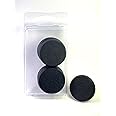Hedral Value Pack of 10-40MM Round Black Monster Terminator Large Infantry Miniature Model Bases for Tabletop or Miniature Wargames