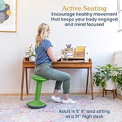 ECR4Kids Sitwell Wobble Stool with
