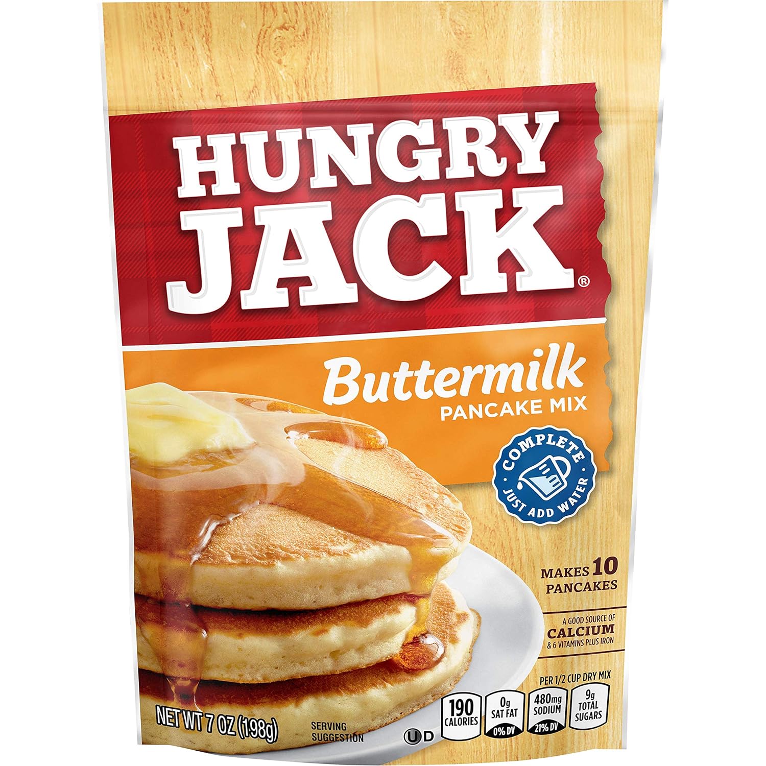 Hungry Jack Buttermilk Pancake Mix, 7 Ounce (Pack of 12) Amazon.in