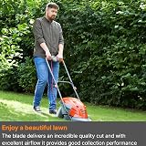 Flymo Hover Vac 270 Electric Hover Lawn Mower 1400W 27cm 15L Grass Box view 4