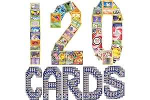 120 Card Super Collection | For Pokemon Card Collectors | 12x Holo Cards | 1x Ultra Rare Guaranteed | Includes 2X GRAVITY BOOSTERS Deck Storage Boxes compatible with Pokémon cards
