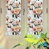 Window Privacy Film, Stained Glass Window Film, 3D