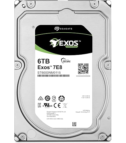 Amazon.com: Seagate Enterprise Capacity 3.5 HDD 6TB 7200 RPM 512e