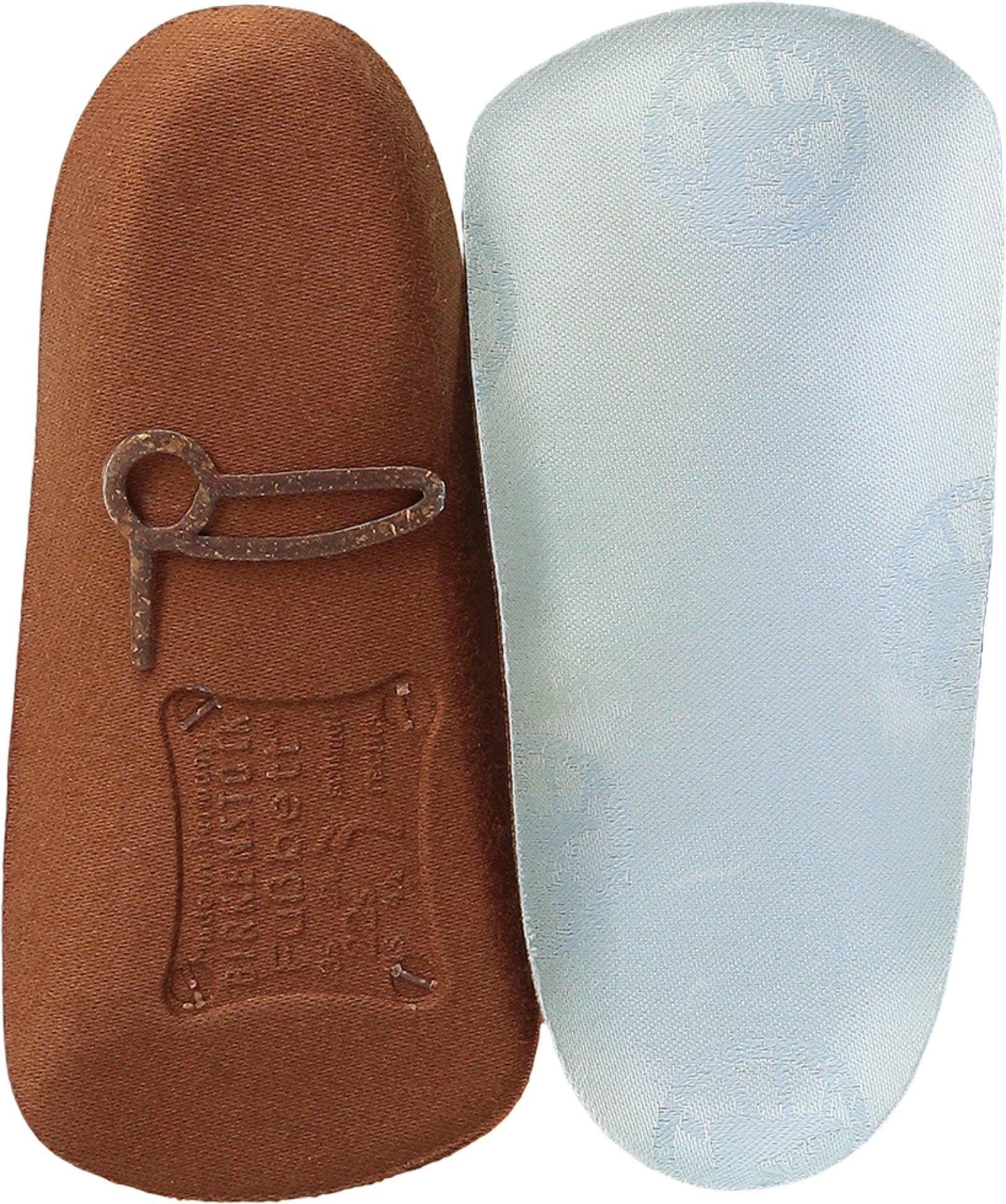 Blue Footbed Casual Arch Support 3/4 Length Insoles