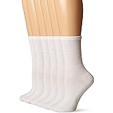 No nonsense Women's Everyday Comfort Crew Sock 6-Pack