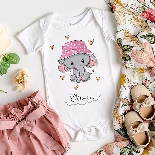 pink newborn baby grows