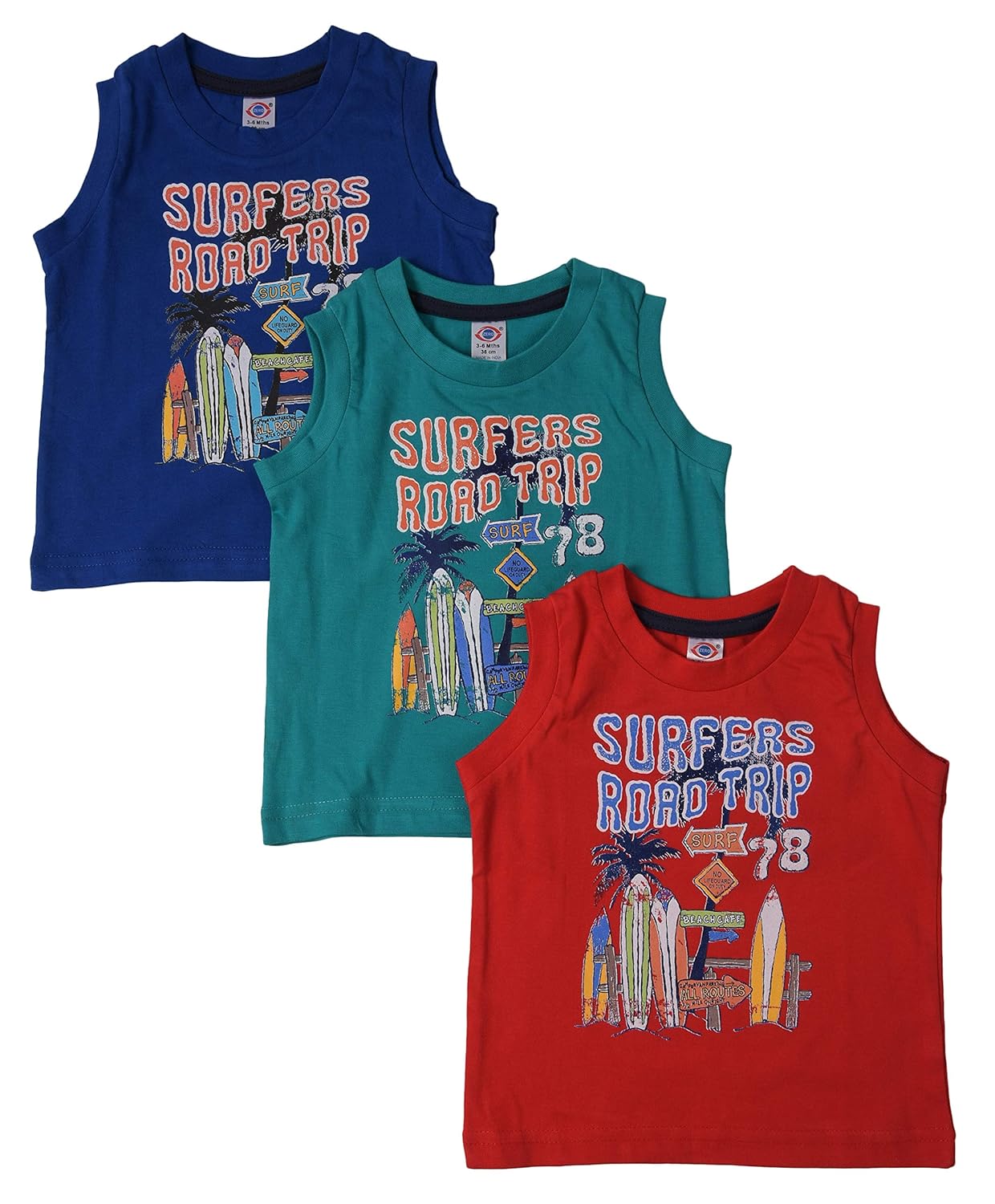 sleeveless t shirt for baby boy