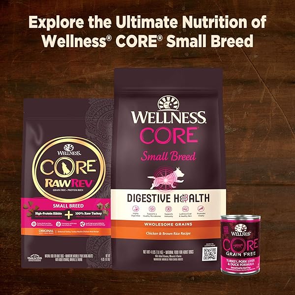 WELLNESS CORE SMALL BREED MINI MEALS SHREDDED IN GRAVY ADULT WET DOG FOOD, GRAIN FREE, NATURAL, CHICKEN AND TURKEY DINNER RECIPE, 3 OZ, PACK OF 12 POUCHES