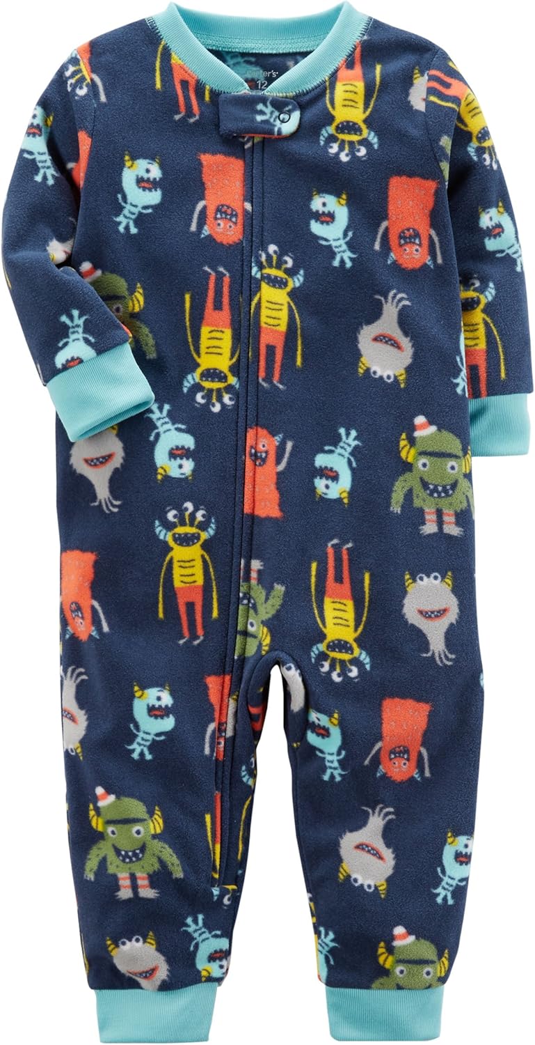 carters fleece one piece