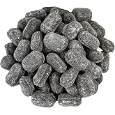 Old-Fashioned Sanded Licorice Drops Hard Candy, 1 Pound
