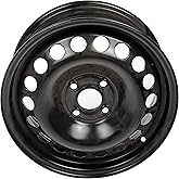 Dorman 939-100 15 x 6 in. Steel Wheel | Fits Select Chevrolet / Pontiac Models, Black