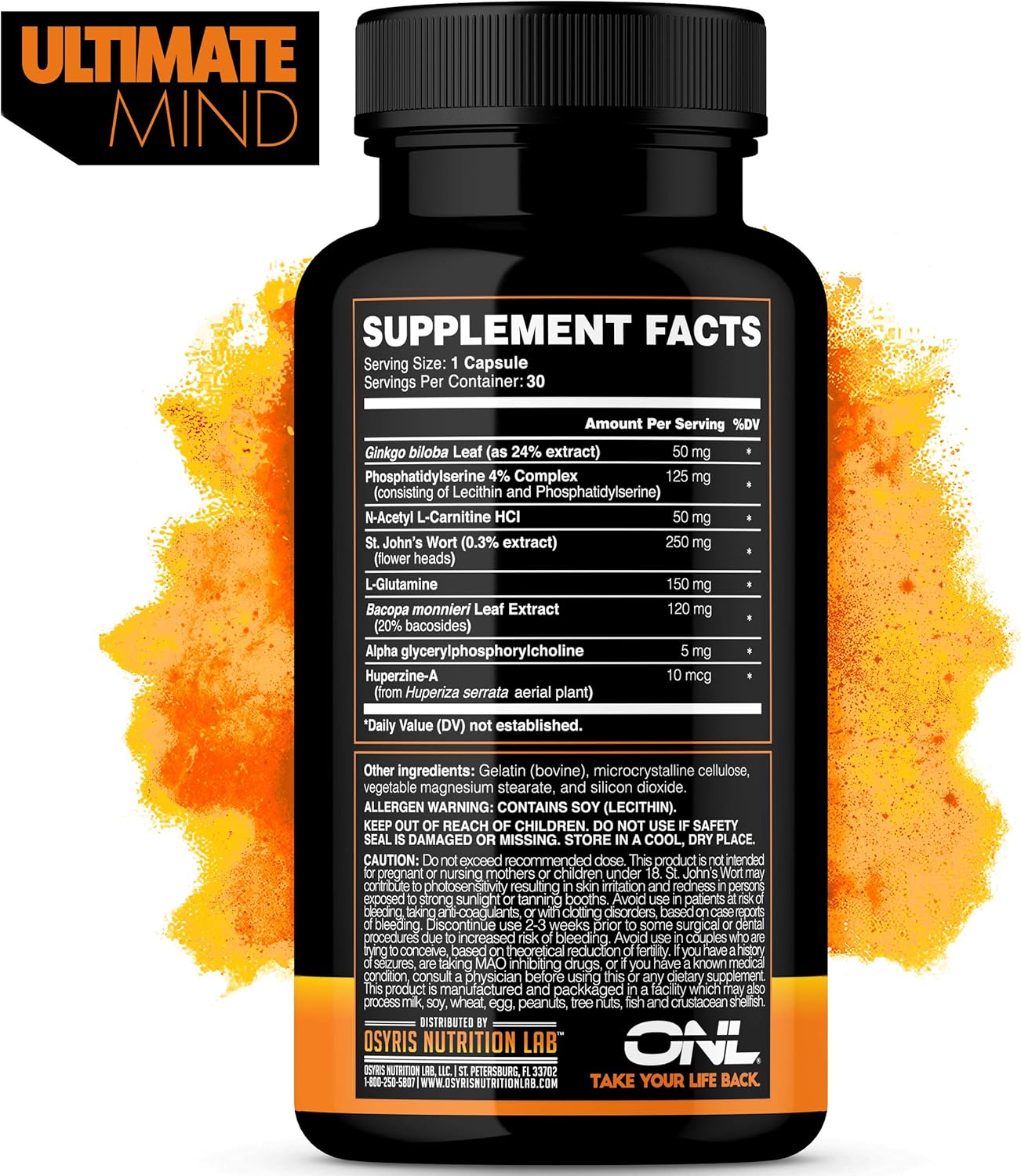 Alpha Mind Premium Nootropic Brain Booster Supplement - Enhance Focus, Boost Concentration, Improve Memory & Reduce Anxiety - Mental Enhancement Pills for Neuro Energy & IQ - 1 Month Supply: Health & Personal Care