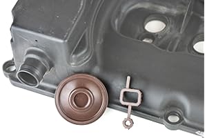 RKX 3.6 & 3.2 Engine Valve Cover PCV Valve Diaphragm membrane and PCV assembly Gasket compatible with VW Audi
