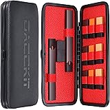 D DACCKIT Carrying Case Compatible for JUUL and Accessories - Psychedelic Red