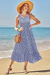 STYLEWORD Womens Summer Dresses Casual Sleeveless