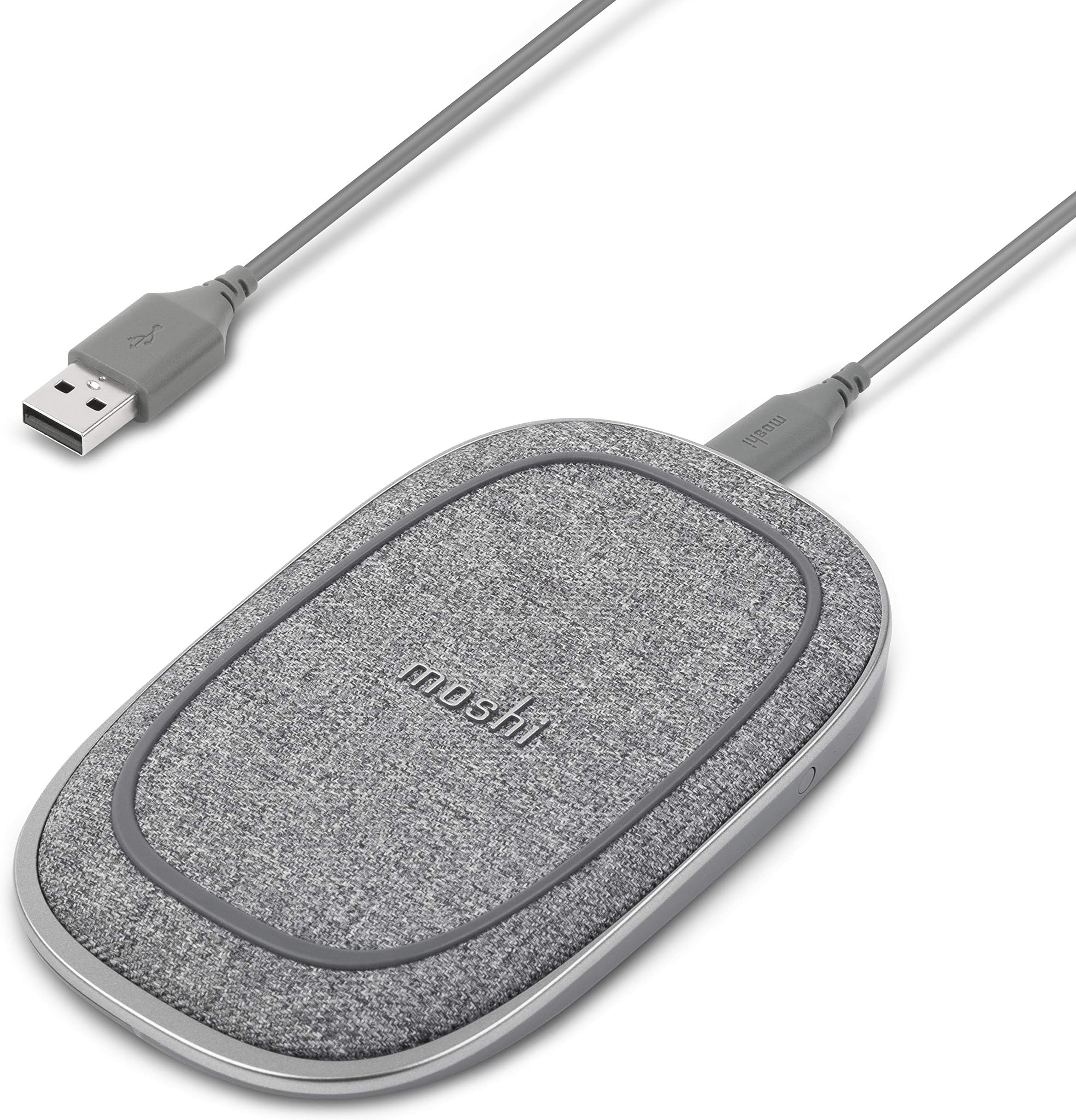 Moshi 99MO022213 Porto Q 5K Portable Battery with Built-in Wireless Charger