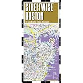 Streetwise Boston Map - Laminated City Center Street Map of Boston, Massachusetts (Michelin Streetwise Maps)