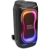 JBL PartyBox 330 - Portable Party Speaker - Black | Bring the energy with JBL legendary sound, AI Sound Boost makes everything hit harder, Adaptive futuristic lightshow