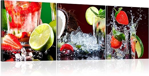 Küchenbild Bild Wandbild 26 cm breit und 21:cm hoch