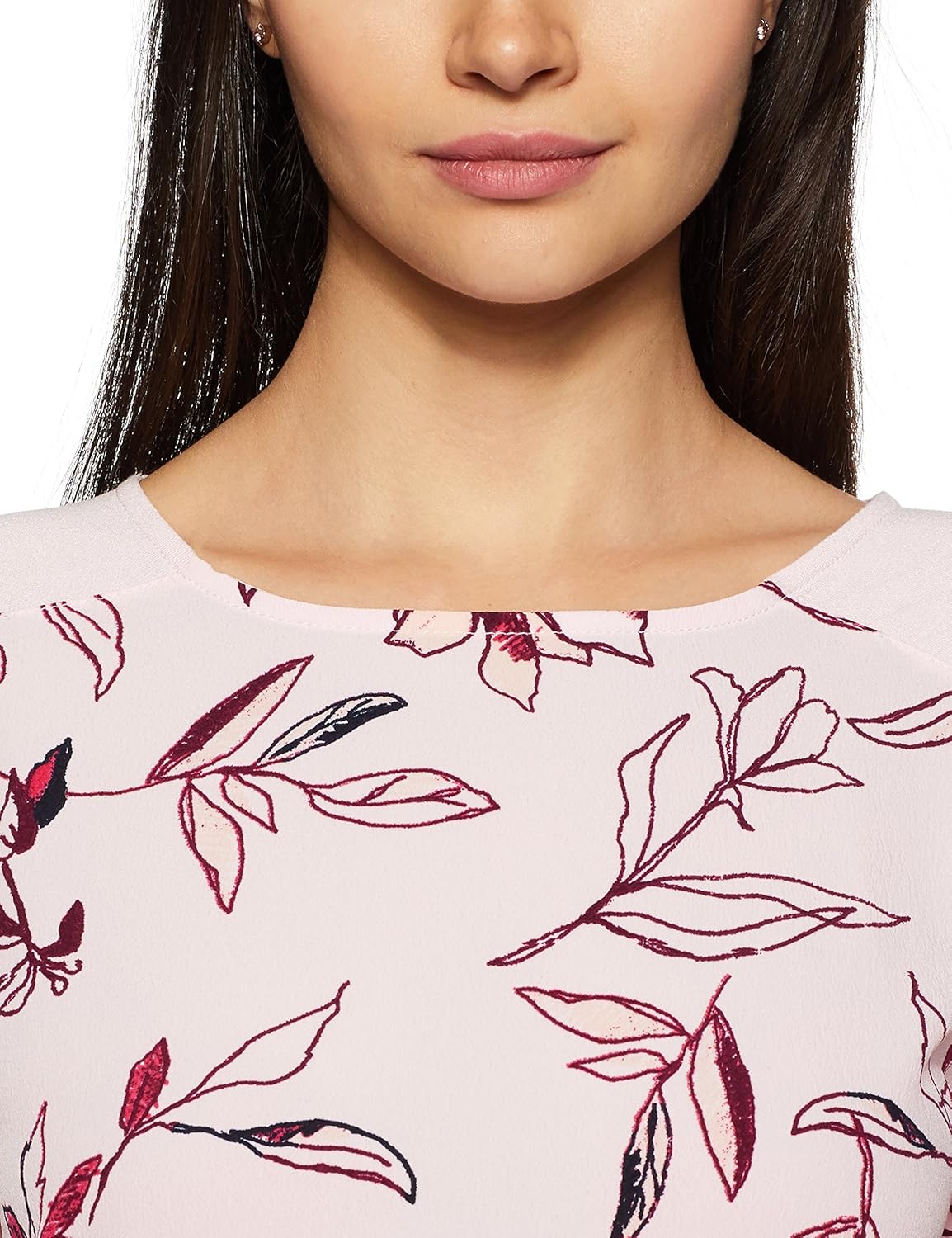 marks & spencer women's floral regular fit t-shirt
