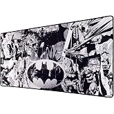 SUBSONIC Batman Mouse Pad XXL 35x15 in &ndash; Gaming Desk Mat Extra Large | DC Comics Batman officially licensed, Gaming mousepad 90x40 cm, Non-slip rubber base, Extended surface