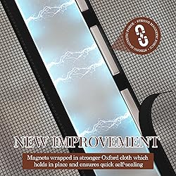 Yotache Magnet Screen Door Fits Door Size 38 x
