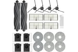 Replacement Parts Accessories for Dreame X40 Ultra Complete L40 Ultra X40 Master MOVA P10 P50 Pro Ultra Mop Pads X6; Dust Bag