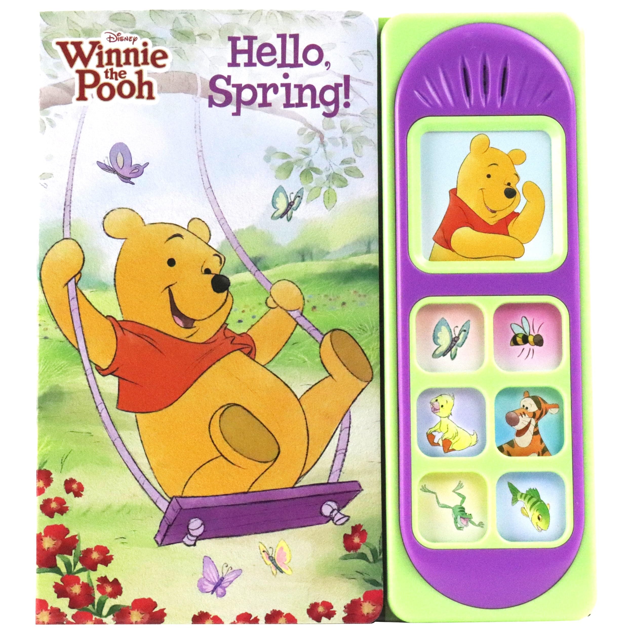 Photo 1 of Disney Winnie the Pooh - Hello, Spring! 7-Button Sound Book - PI Kids