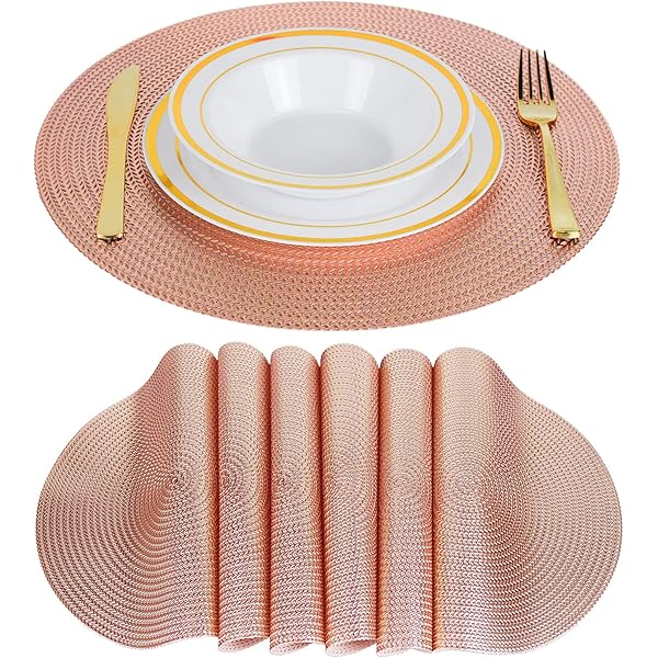 GOLD DOILY 200 12" GOLD Metallic Foil Paper Doilies Gold Charger