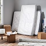 AmazonCommercial Moving and Storage Mattress bag - KING - 4 Mil - 1 Count