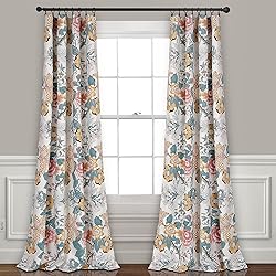 Lush Decor Sydney Light Filtering Window Curtain