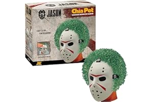 Chia Pet Friday The 13th Jason with Seed Pack, Decorative Pottery Planter, Easy to Do and Fun to Grow, Novelty Gift, Perfect for Any Occasion