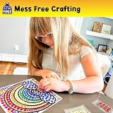 Purple Ladybug SunGemmers Suncatcher Kit Kids 5+ No-M mess Craft Set view 3